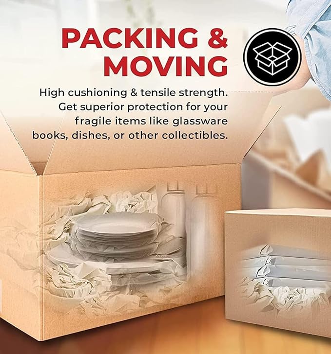 WAUPPY Newsprint Packing Paper Sheets - Image 4