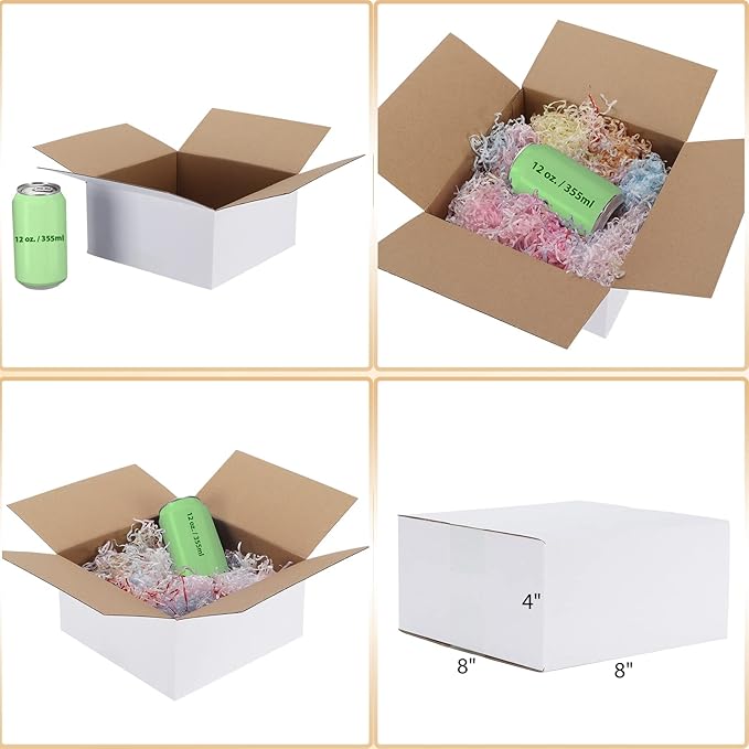 Calenzana 8x8x4 Shipping Boxes Set of 40 - Image 5
