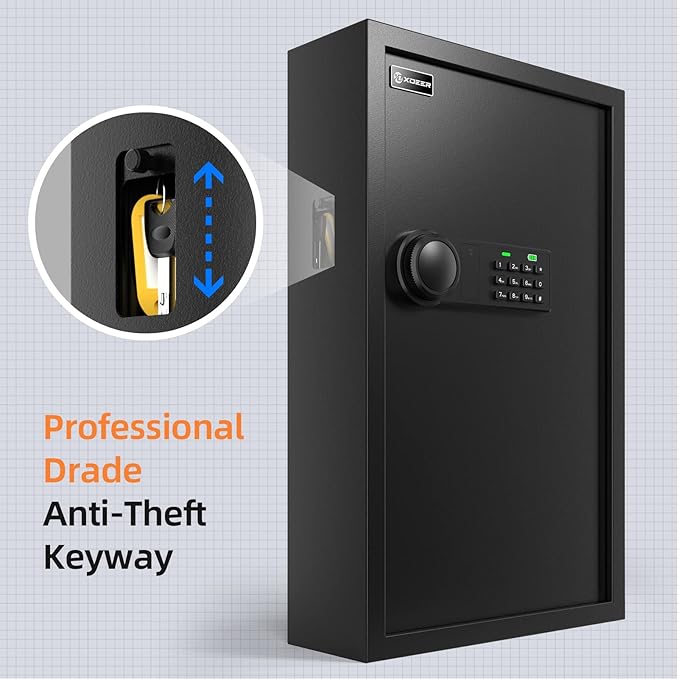 XDeer 122-Keys Key Lock Box Wall Mount - Image 4
