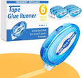 6 Pack Double Sided Tape Roller, 8mm x 315 Inch Permanent Adhesive Scrapbook by TMOLARTSUPPLIES