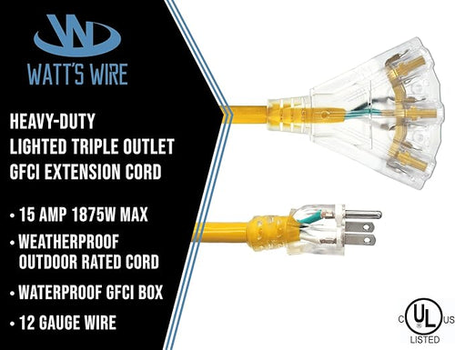 15 ft GFCI Extension Cord - Image 2