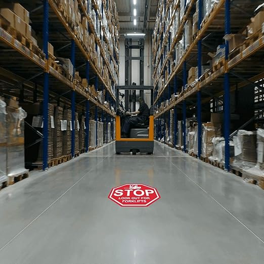 "Stop Look Out for Forklifts" - Image 5