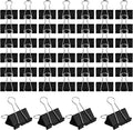 Large Heavy Duty Clips 2 Inch Black Extra Large Paper Clips Big Size Paper by Unknown