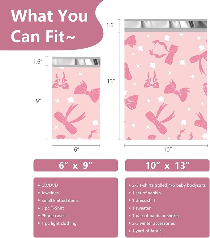 Poly Mailers 10x13 Inch 25 Pcs - Image 2