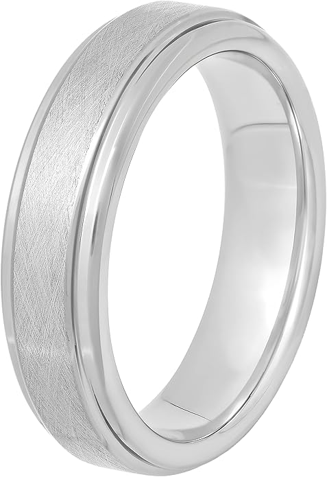 Men's 6mm Tantalum Carbide Contemporary Bands - Image 4