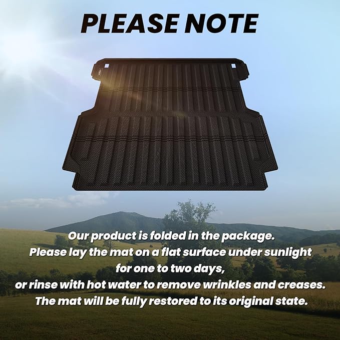 LASFIT Truck Bed Mat for Honda Ridgeline 2026 2025 2024 2023 2022 2021 2020 - Image 6