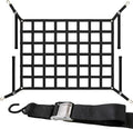 US Cargo Control Cargo Net for Pickup Truck Bed 5.5 FT x 4.2 FT, Adjustable by USCargoControl