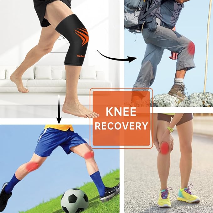 Extended Leg Knee Ice Pack Wrap - Image 6