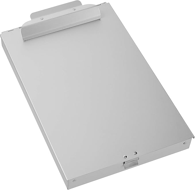 Amazon Basics Metal Storage Clipboard, Three-Tier, letter size - Image 2