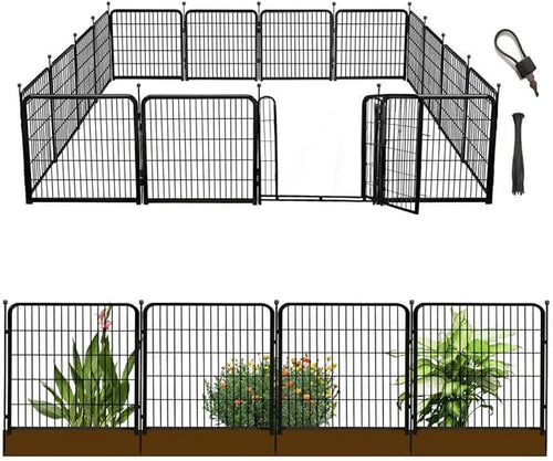24 in Decorative Garden Fence by Getlaygardenfence