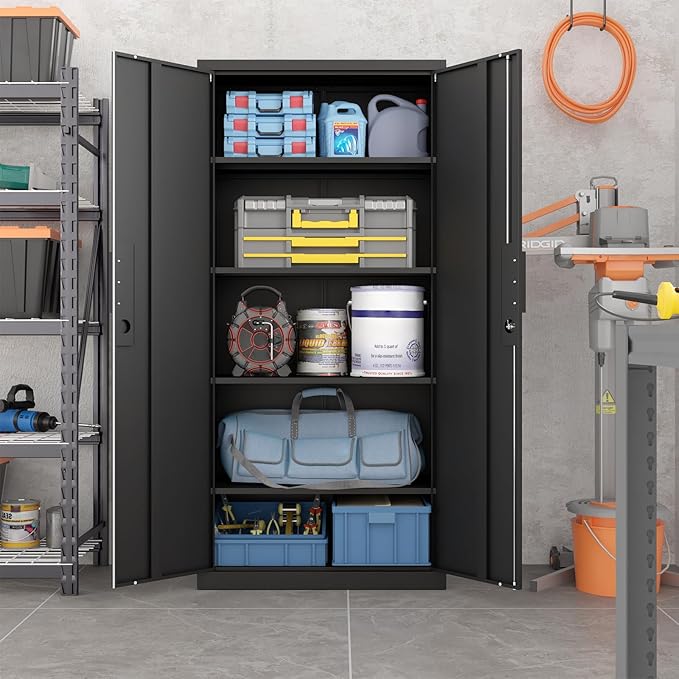 LUCYPAL Metal Storage Cabinet - Image 7