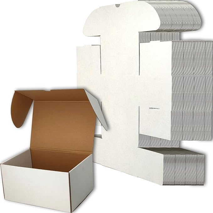 11x6x6 inches Small Shipping Boxes Set of 20 by Lmuze