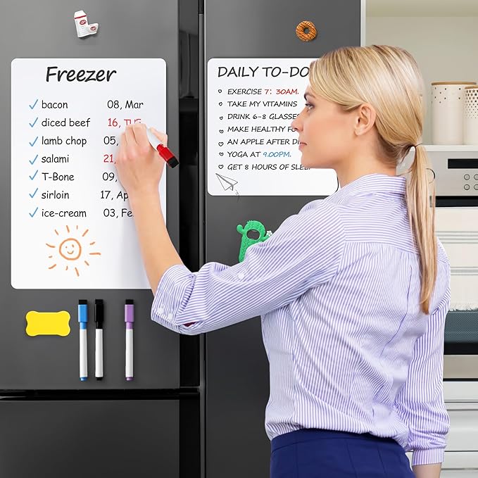 6 Pack Magnetic Dry Erase Board Sheet - Image 5