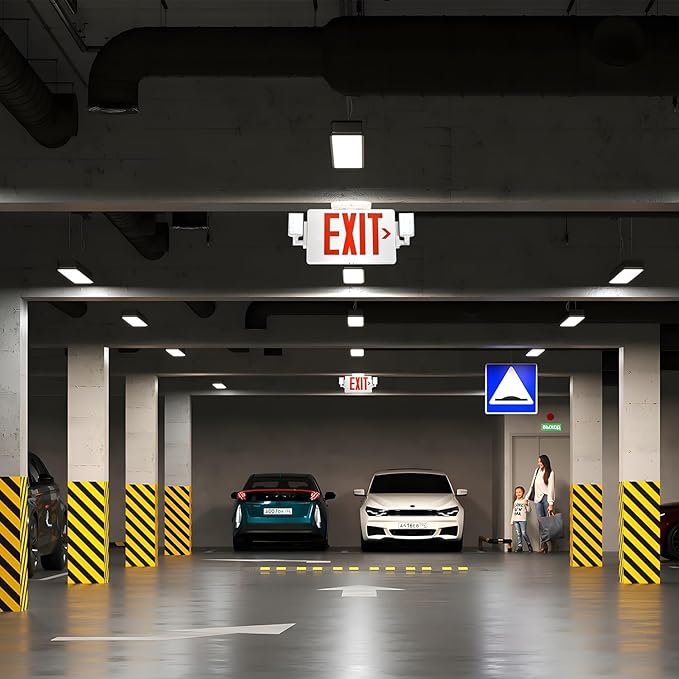 Gruenlich LED Combo Exit Sign, Emergency Light - Image 8