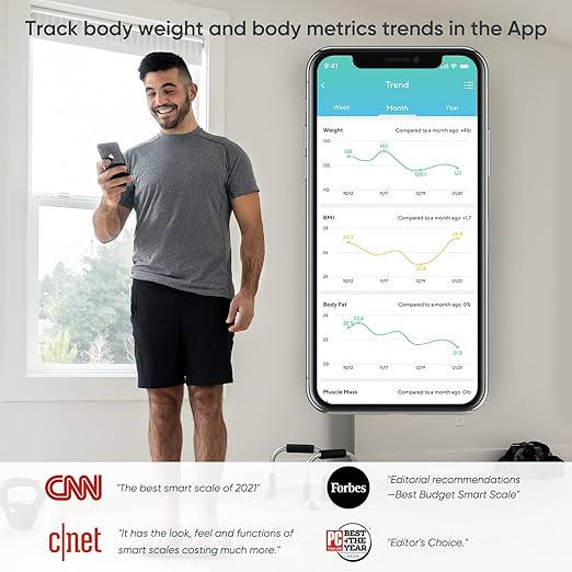 Wyze Scale for Body Weight, Digital Bathroom Smart Scale for Body Fat, and - Image 5