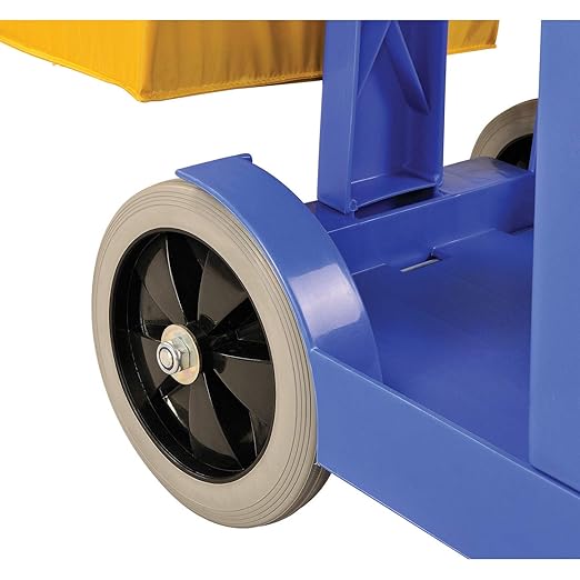 Global Industrial Janitor Cart Blue - Image 7