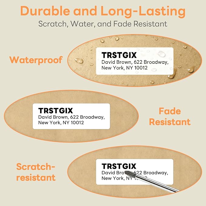 3" x 1" Direct Thermal Labels, Strong Adhesive Barcode & Return Address - Image 7