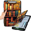File Clipboard Storage with Pen Holder High Capacity Plastic Nursing Clipboards by DIGTIALL