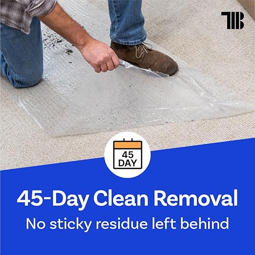Carpet Protector Film, 36 inch x 500 feet, Made in The USA, Self Adhesive - Image 6