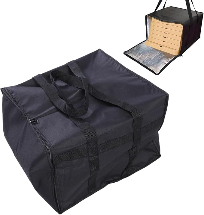 Asixxsix Insulated Pizza Delivery Bag, - Image 4