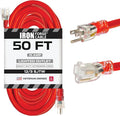 Iron Forge Cable 50 ft Lighted Outdoor Extension Cord by IronForgeCable