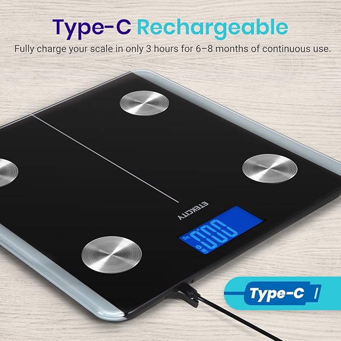 Etekcity Rechargeable Smart Scale - Image 2