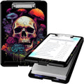 Clipboard with Storage, High Capacity Plastic Storage Clipboard with Pen Holder by Qindaiwen