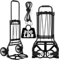 LEVORY J Folding Hand Truck and Dolly, 200 LB Capacity Upgraded Aluminum Dolly by Unknown