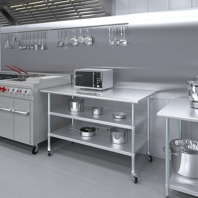 AmGood Stainless Steel Work Table - Image 5