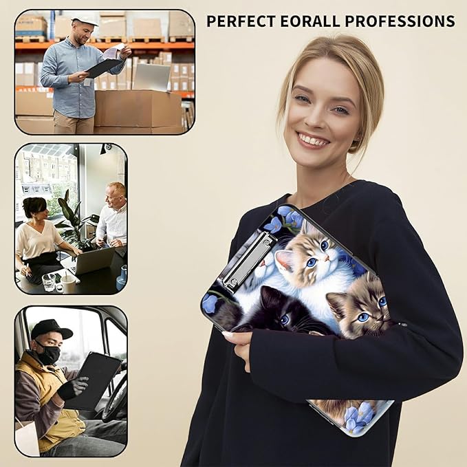 File Clipboard Storage with Pen Holder High Capacity Plastic Nursing Clipboards - Image 7