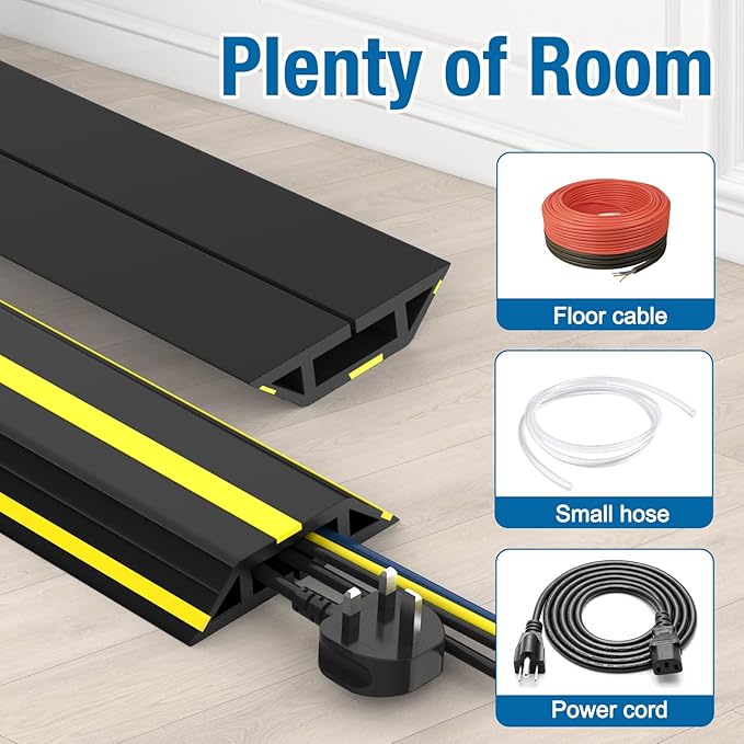 Eapele 6.5ft Cable Protector Cord Cover - Image 7