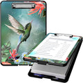 Clipboard with Storage, High Capacity Plastic Storage Clipboard with Low by Qindaiwen
