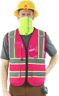 AYKRM 11 color High Vis Reflective Safety Vest by AYKRM