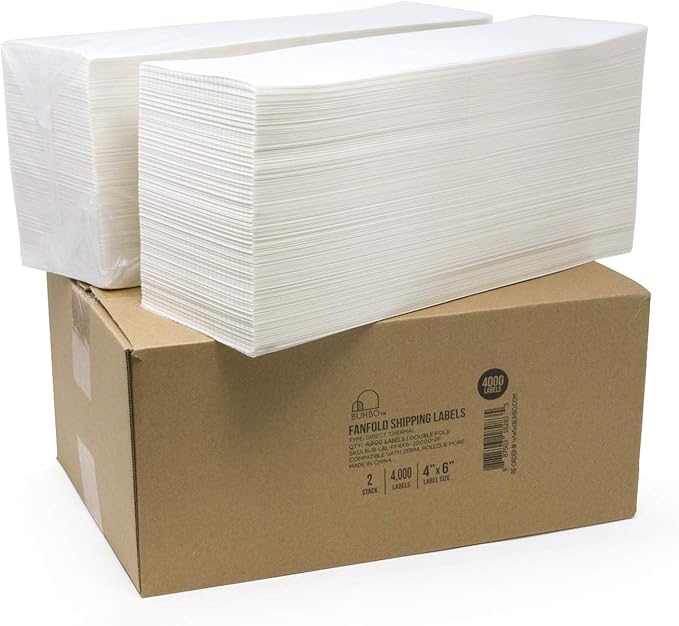 Buhbo 4" x 6" Direct Thermal Labels - Image 4