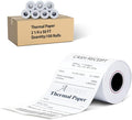 AUEAR, Thermal Cash Register POS Paper Rolls, 2 1/4" x 50' by AUEAR