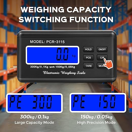Bonvoisin Postal Scale Digital 300kg/660lb Parcel Shipping Scale - Image 4