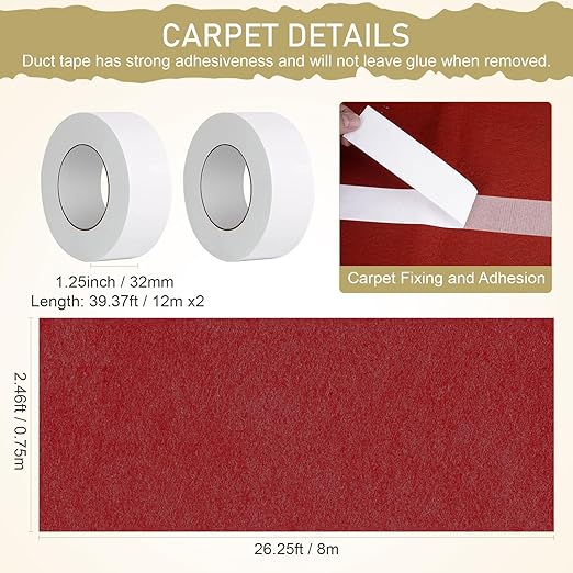 kaiyomi 6Pcs Stanchions Posts Velvet Ropes - Image 4