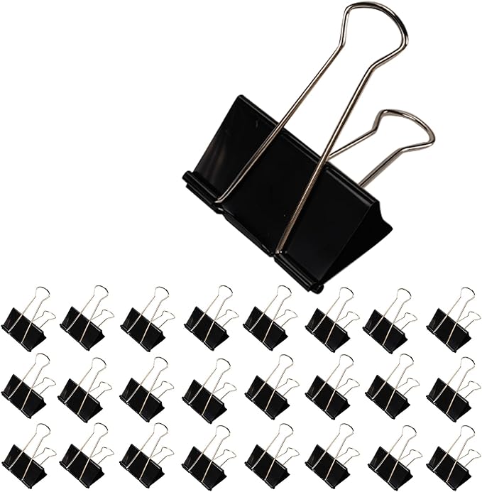 Jumbo Binder Clips 3 Inch by Aumsica