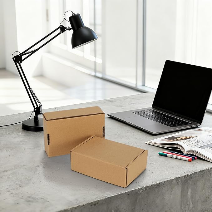 HORLIMER 6x4x2 inches Shipping Boxes Set of 25 - Image 4