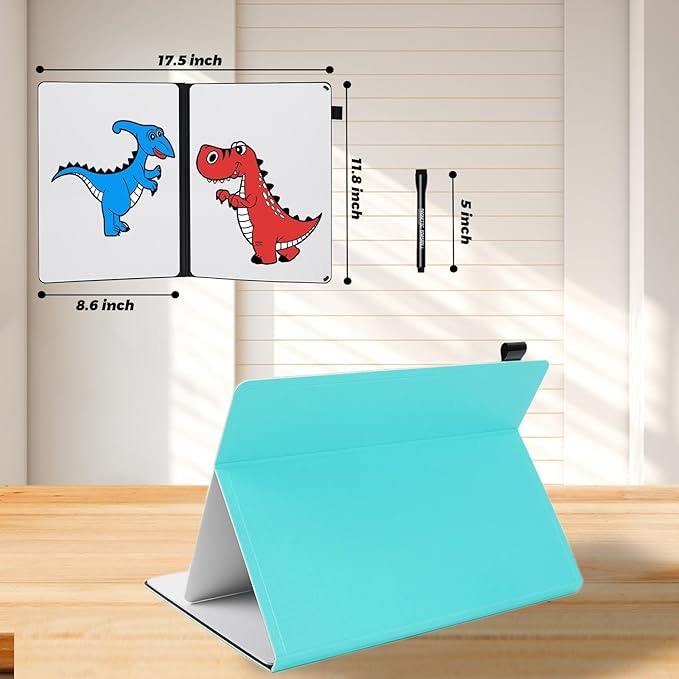 Portable White Board Small Dry Erase Board, A4 Reusable Notebook - Image 2