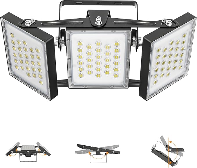 2025 Elite New Upgraded LED Flood Light Outdoor 150W 25500lm Stadium Flood by SOLLA