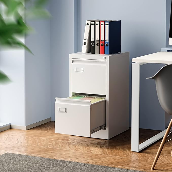 2 Drawer File Cabinet, Filing Cabinets - Image 2