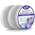 LLPT Double Sided Woodworking Tape 1" x 90Ft Each 3 Pack Double Face Turner by LLPT-AllAboutAdhesiveTapes