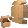 6x4x4 inches Small Shipping Boxes Set of 25 by Lmuze