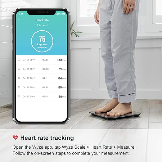 Wyze Scale for Body Weight, Digital Bathroom Smart Scale for Body Fat, and - Image 3