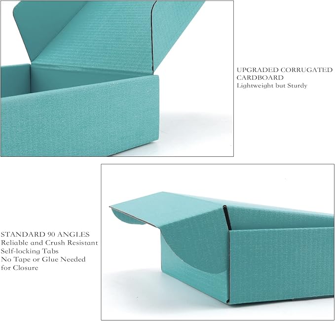 Cardboard Boxes Shipping Boxes, 15 Pack Recyclable Corrugated Cardboard Box - Image 3