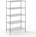 21" Deep x 42" Wide x 74" Height Wire Shelving Kit | 5-Tier | NSF Commercial by Regal+Altair