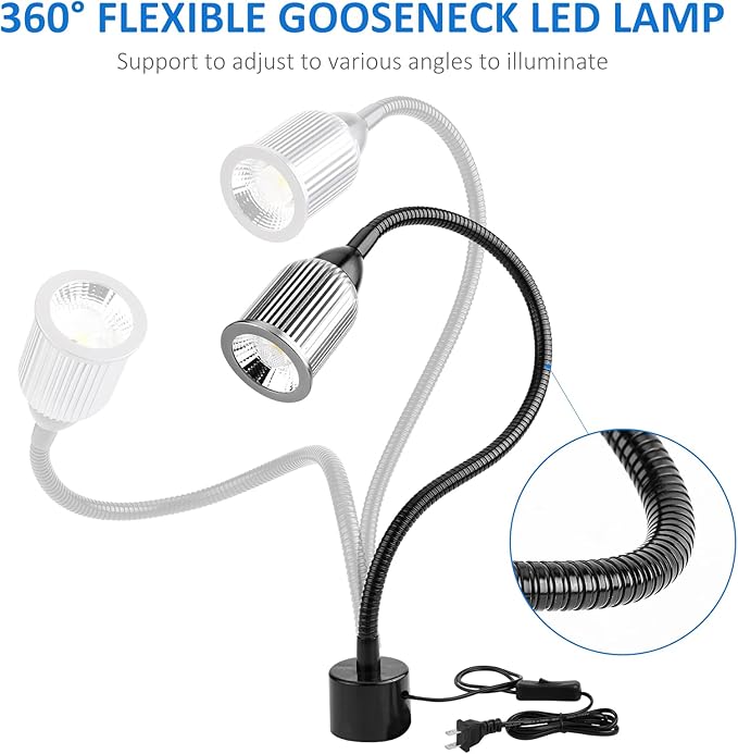 10W Magnetic Machine LED Work Light - Image 4