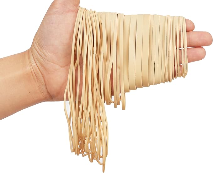 Rubber Bands, 0.5bl Assorted Size Rubber Bands Elastics Band - Image 6