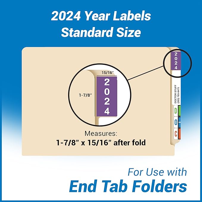 2024 Year Stickers, Doctor Stuff 2024 Chart Stickers, IFC Style, USA Made Year - Image 4